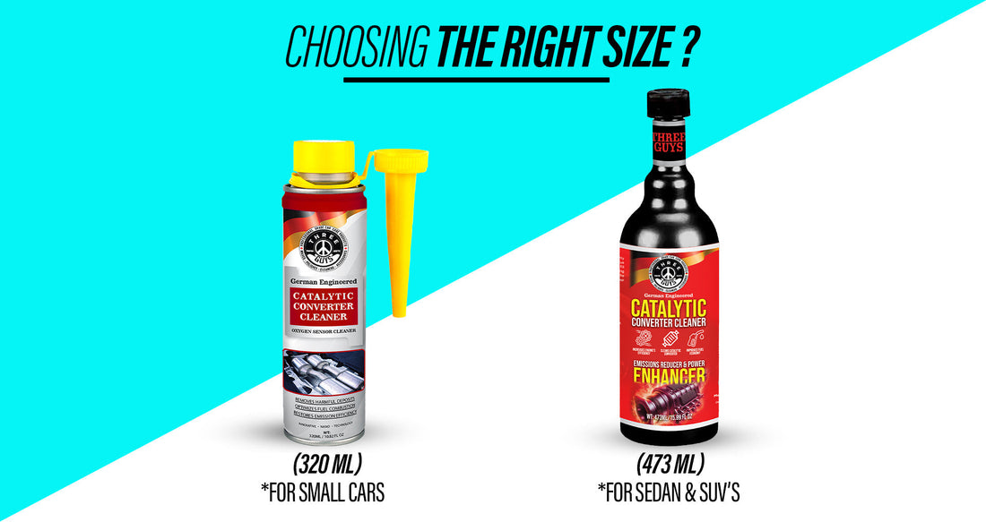 What is a Catalytic Converter Cleaner and Which Size Should You Choose? (320ml vs 473ml)