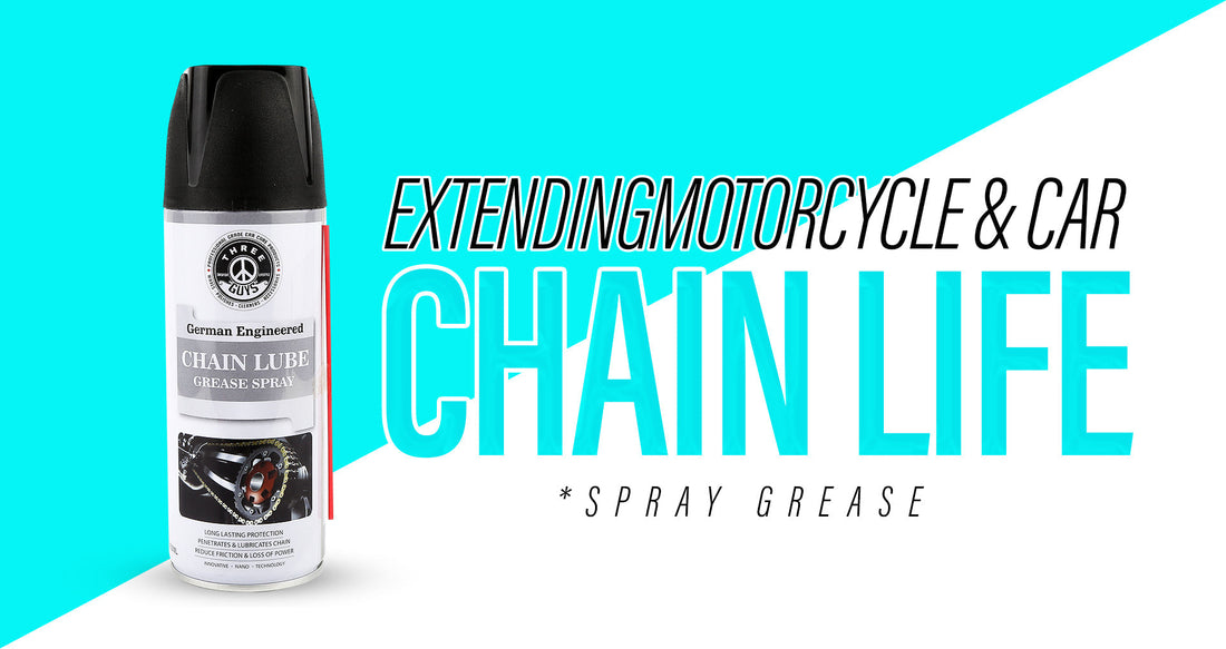 Chain Lube Grease Spray – Extending Motorcycle & Car Chain Life