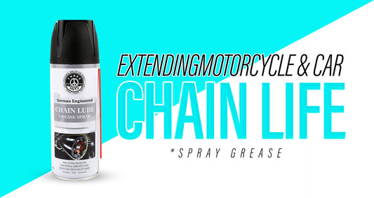 Chain Lube Grease Spray – Extending Motorcycle & Car Chain Life