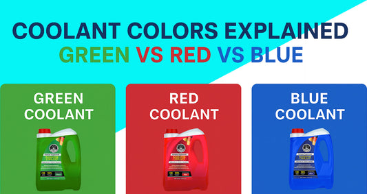 Coolant Colors Explained – Green vs Red vs Blue