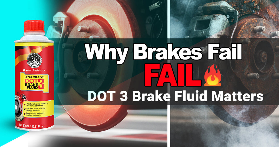 DOT 3 Brake Fluid – Why Brakes Fail Without It