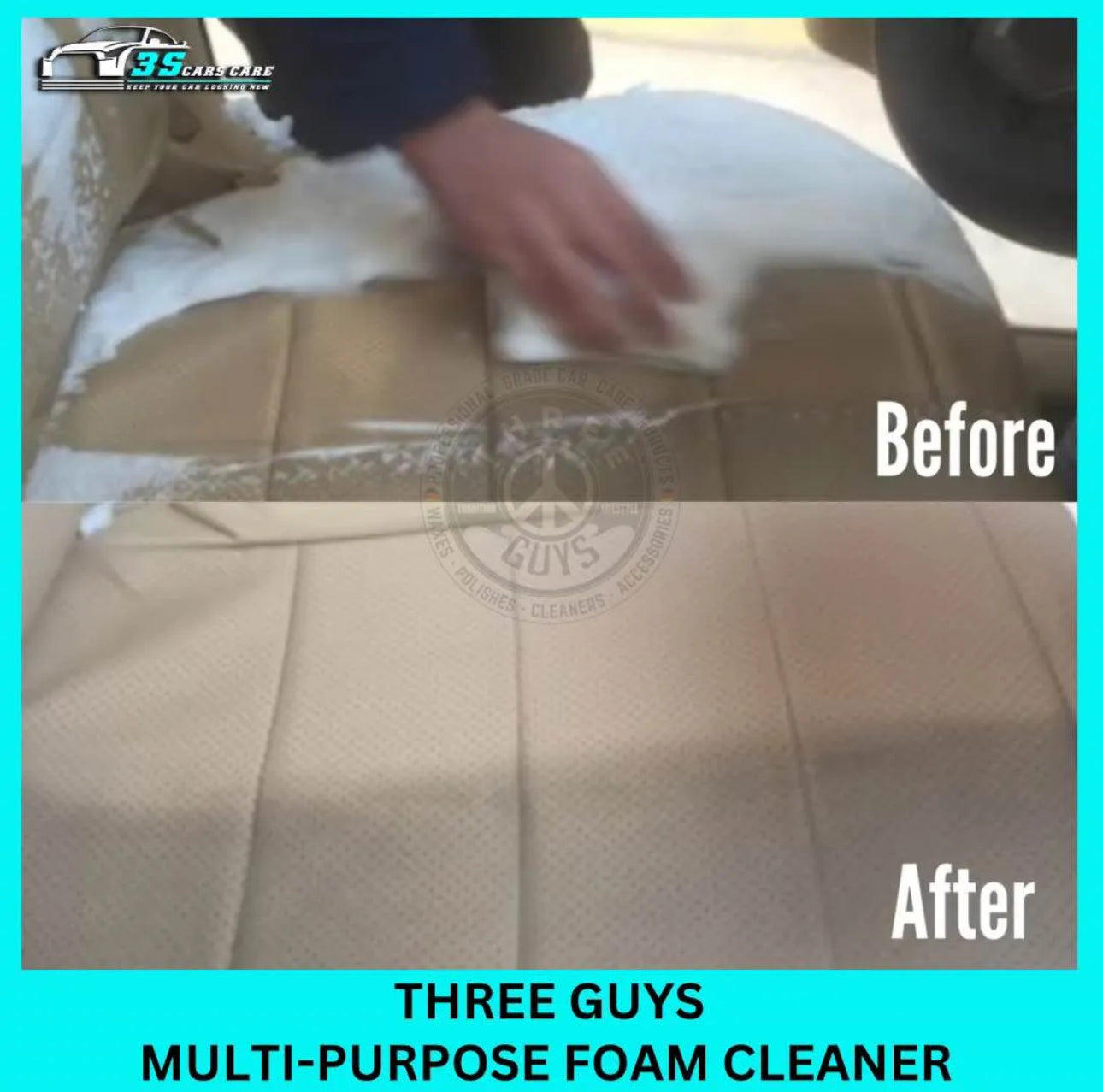 MULTIPURPOSE FOAM CLEANER – THREE GUYS