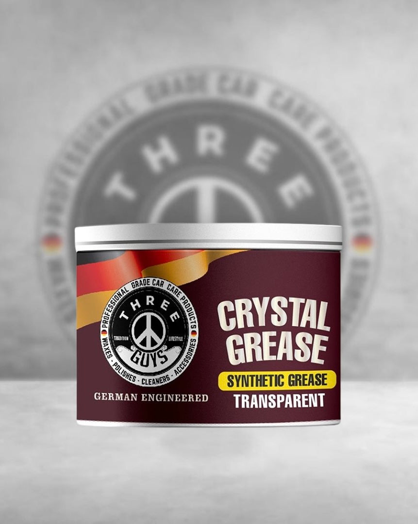 Crystal Grease – Transparent Synthetic Grade | THREE GUYS - German Engineered 100g