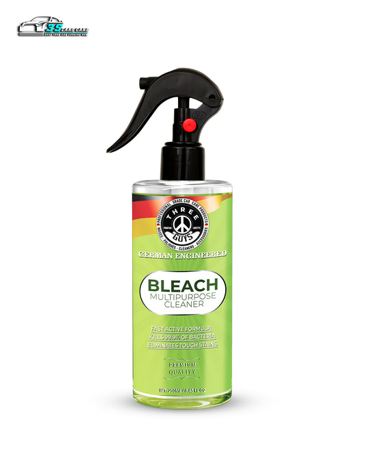 Multipurpose Cleaner with Bleach – Disinfects & Removes Tough Stains
| THREE GUYS - German Engineered
