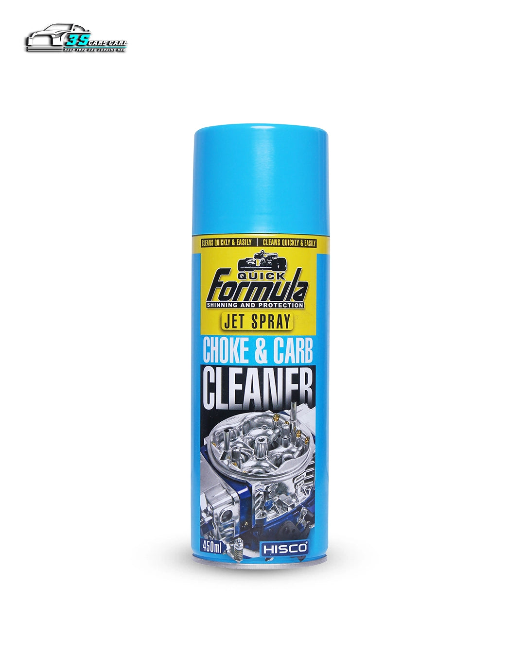 Carburetor + Choke & Parts Cleaner Spray – 450ml | High-Performance Degreaser | FORMULA