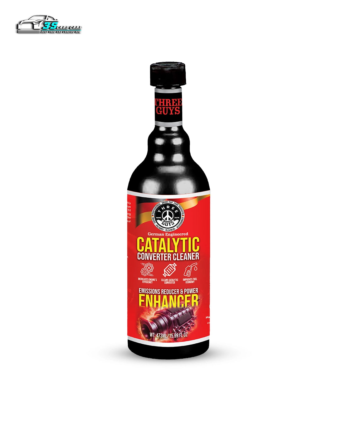 Catalytic Converter Cleaner β 473ml β THREE GUYS - German Engineered