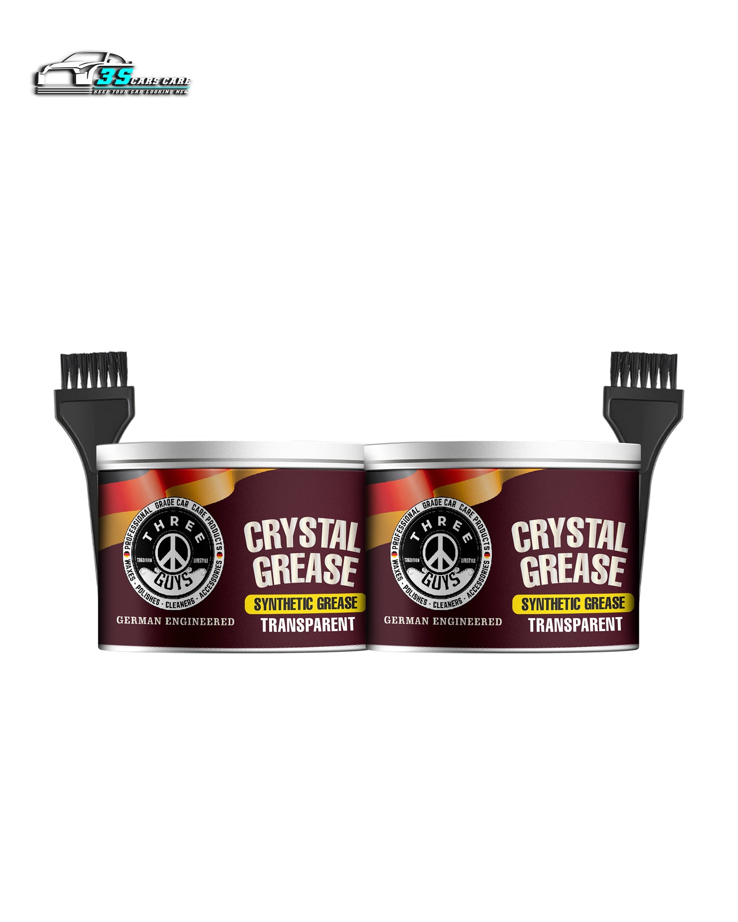 Crystal Grease – Transparent Synthetic Grade | THREE GUYS - German Engineered 100g