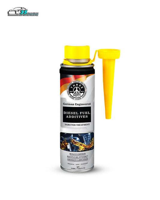 Diesel Fuel Additive | Injector Cleaner & Lubricant | Boosts Fuel Efficiency & Reduces Emissions – 320ml – THREE GUYS – German Engineered