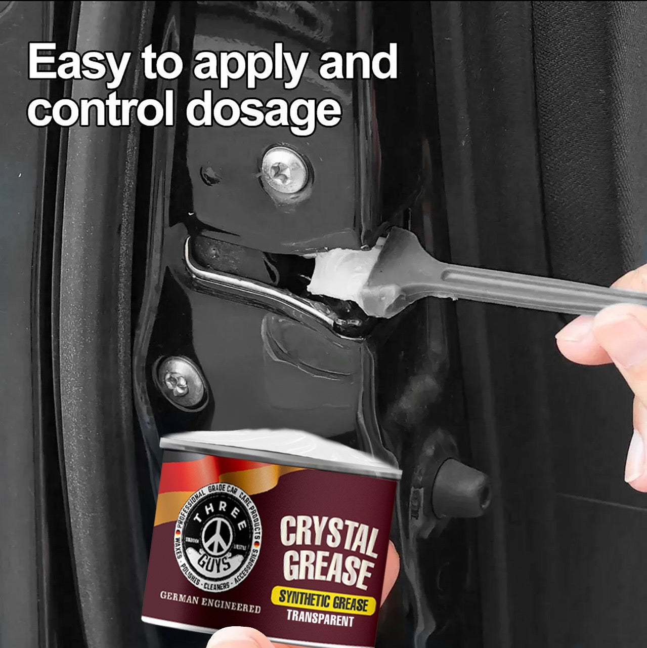 Crystal Grease – Transparent Synthetic Grade | THREE GUYS - German Engineered 100g