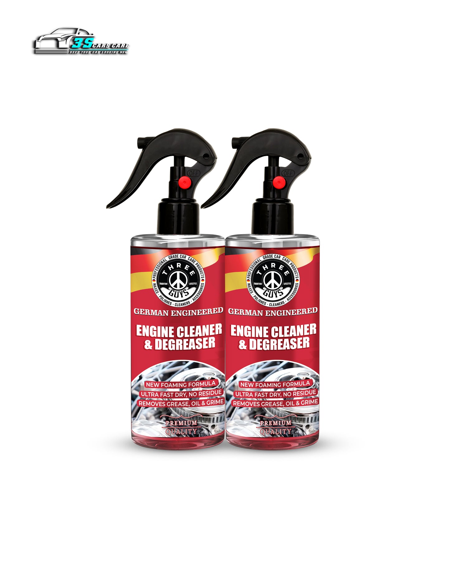 Engine Cleaner & Degreaser | THREE GUYS | German Engineered (250ml)