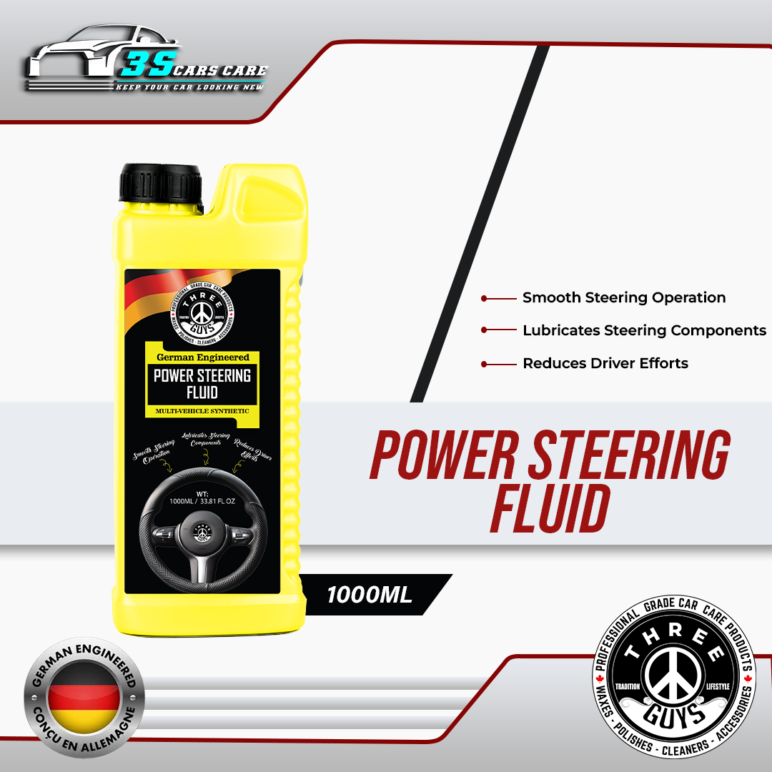 Power Steering Fluid Multi-Vehicle Synthetic | THREE GUYS - German Engineered