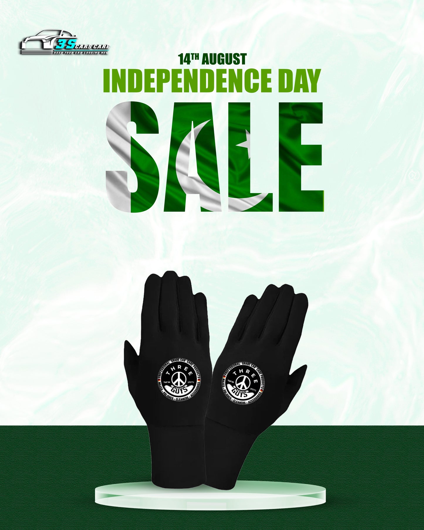 High-Elasticity Multi-Purpose Gloves – Perfect for Mechanical Work, Car Detailing, Bike Riding, and More | THREE GUYS