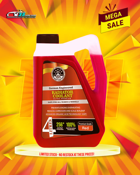 Radiator Coolant Red – Premium Grade | (OAT) Technology | THREE GUYS - German Engineered