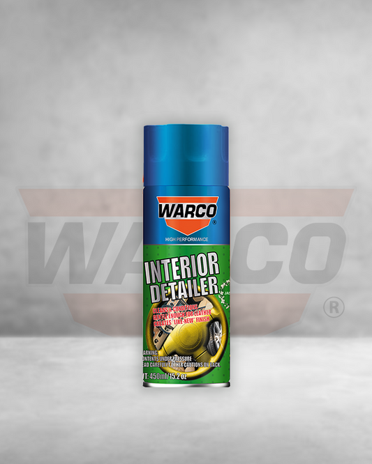 WARCO Interior Detailer 450ml – Dashboard Polish & Leather Conditioner with Jasmine Fragrance