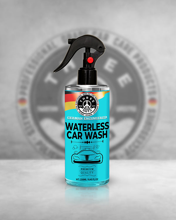 Waterless Car Wash – Shine, Clean & Protect – 250ml - No Rinse – Eco-Friendly Car Cleaner & Polish | THREE GUYS - German Engineered