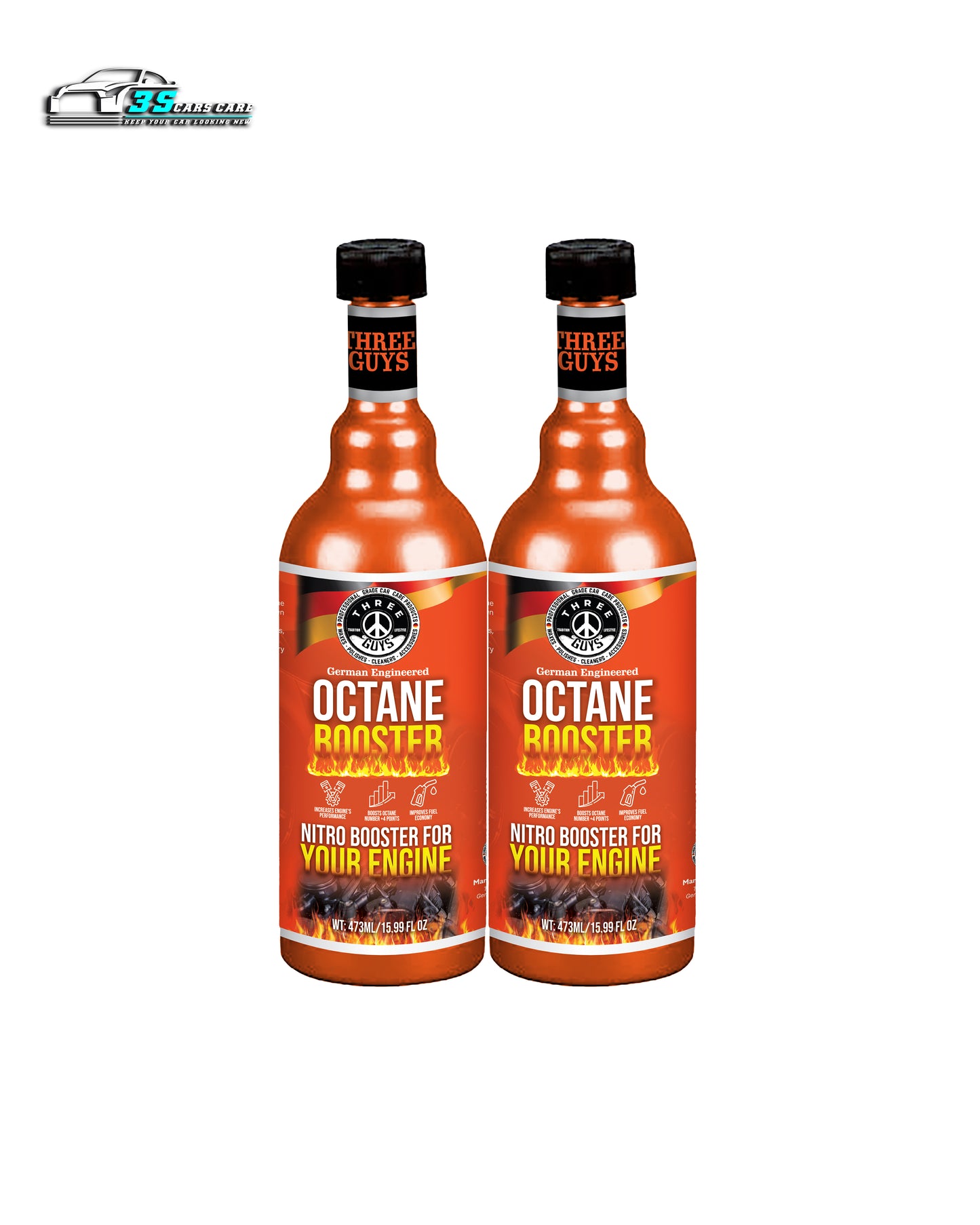 Octane Booster – 473ml – THREE GUYS - German Engineered