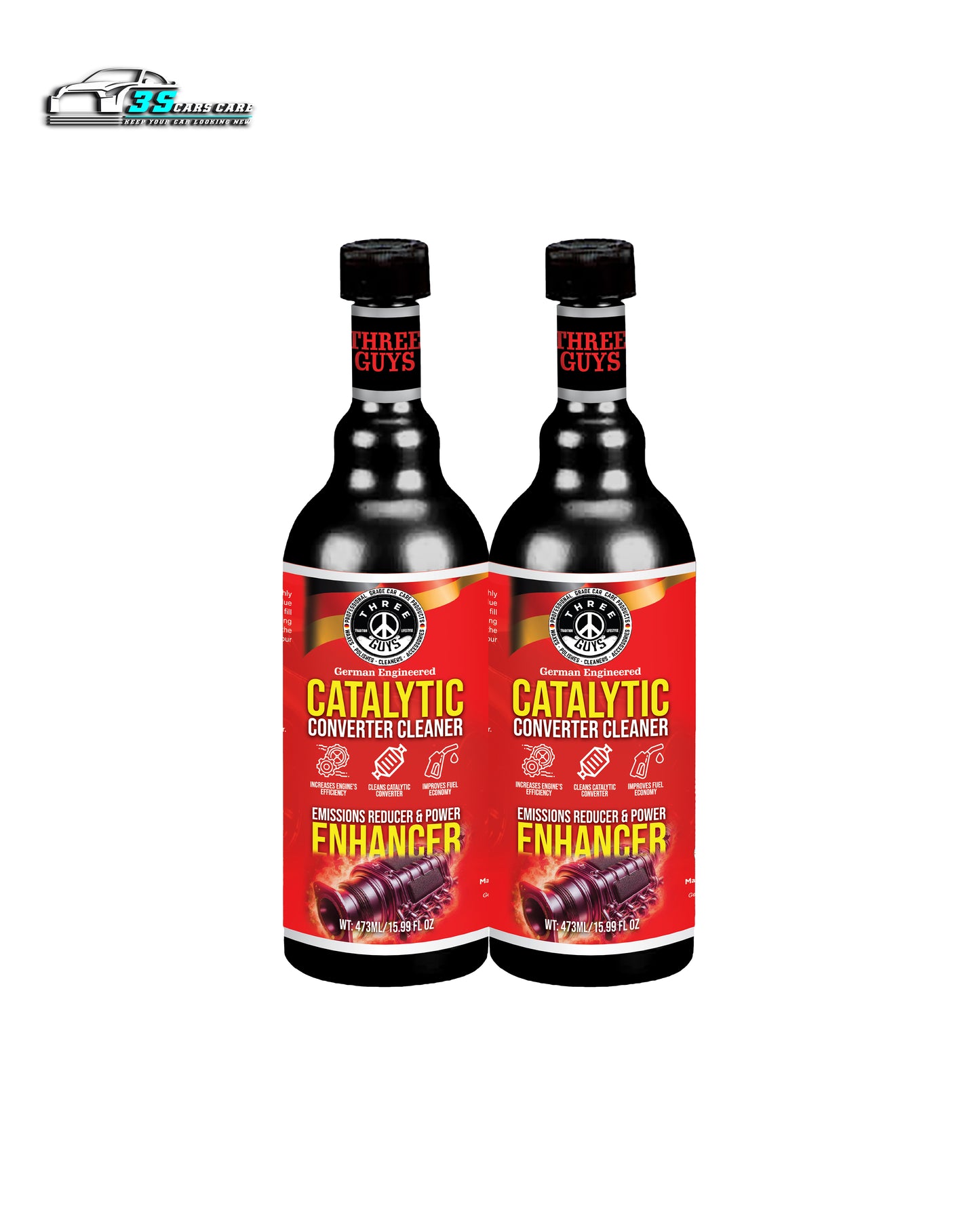 Catalytic Converter Cleaner β 473ml β THREE GUYS - German Engineered