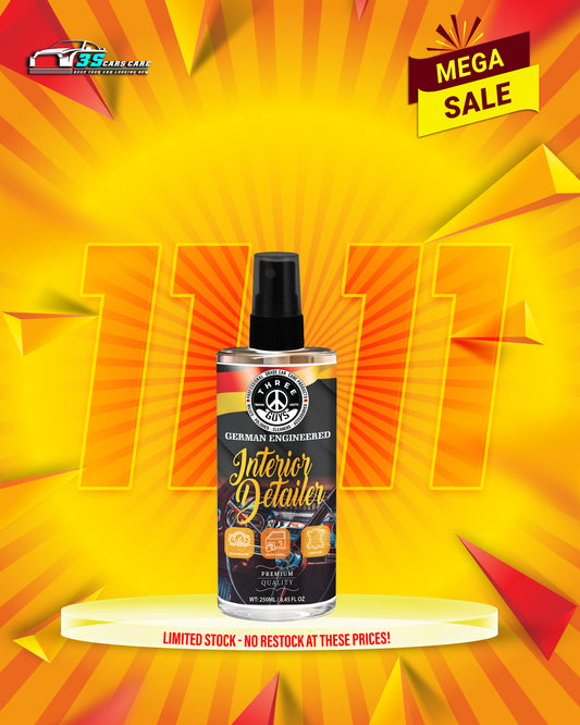 Interior Detailer – Clean. Refresh. Protect. – 250ml | THREE GUYS - German Engineered