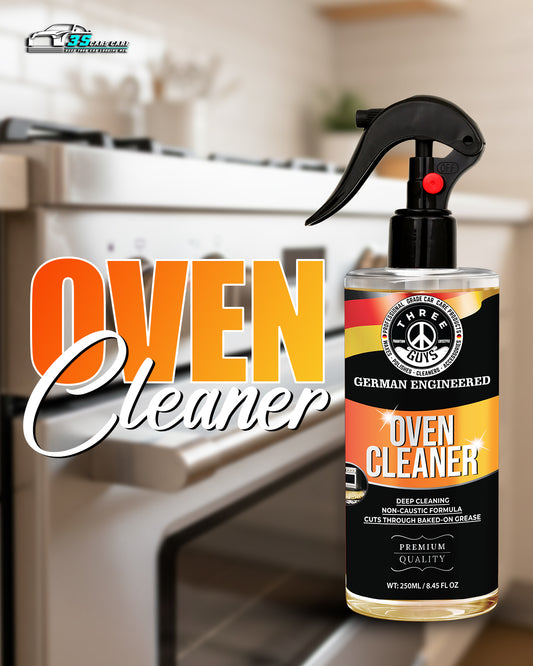 Oven Cleaner – Heavy-Duty Grease & Spill Remover | THREE GUYS - German Engineered