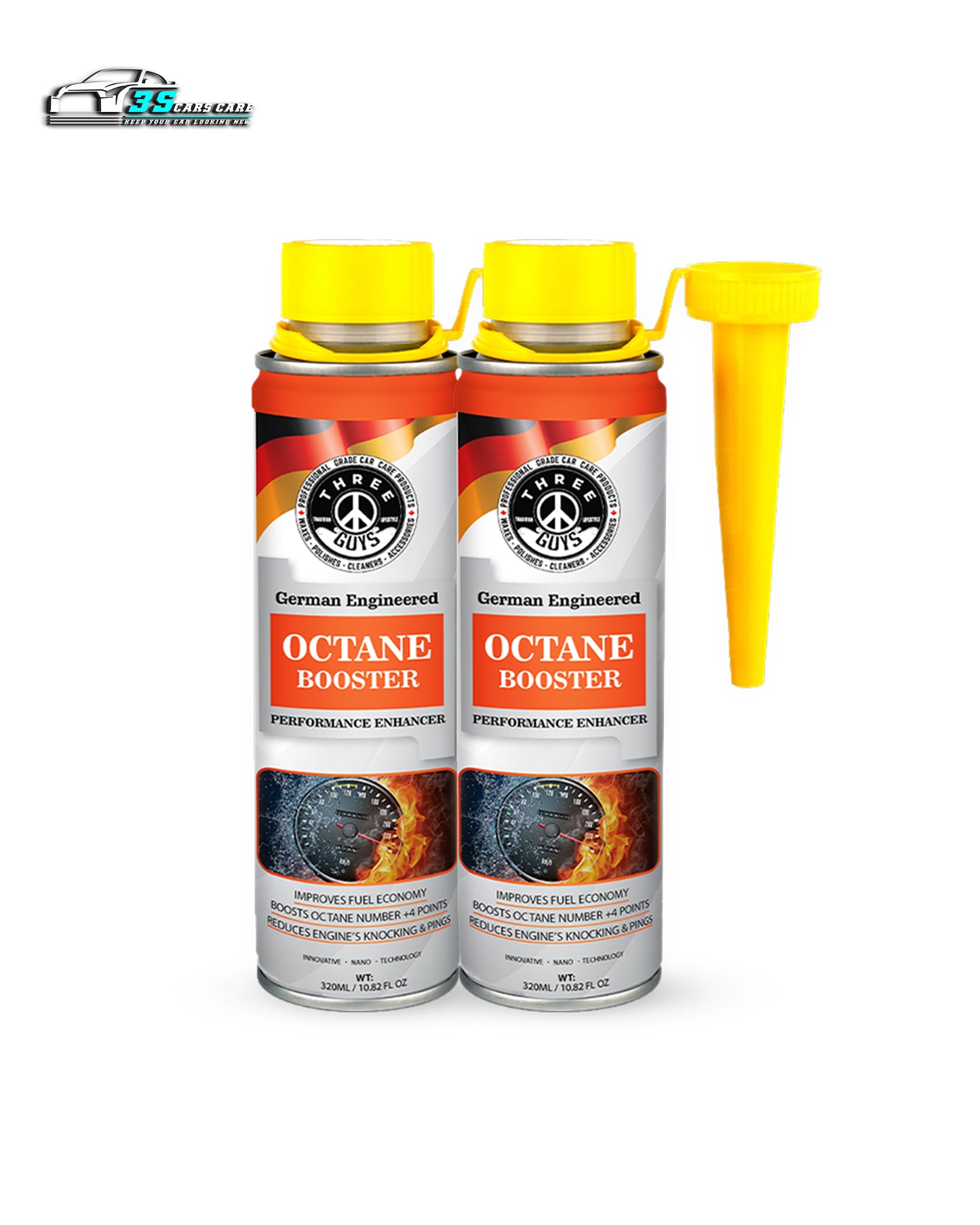 Octane Booster – 320ml – THREE GUYS - German Engineered