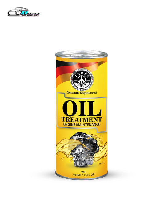 Oil Treatment - Engine Maintenance - 443ml | THREE GUYS - German Engineered