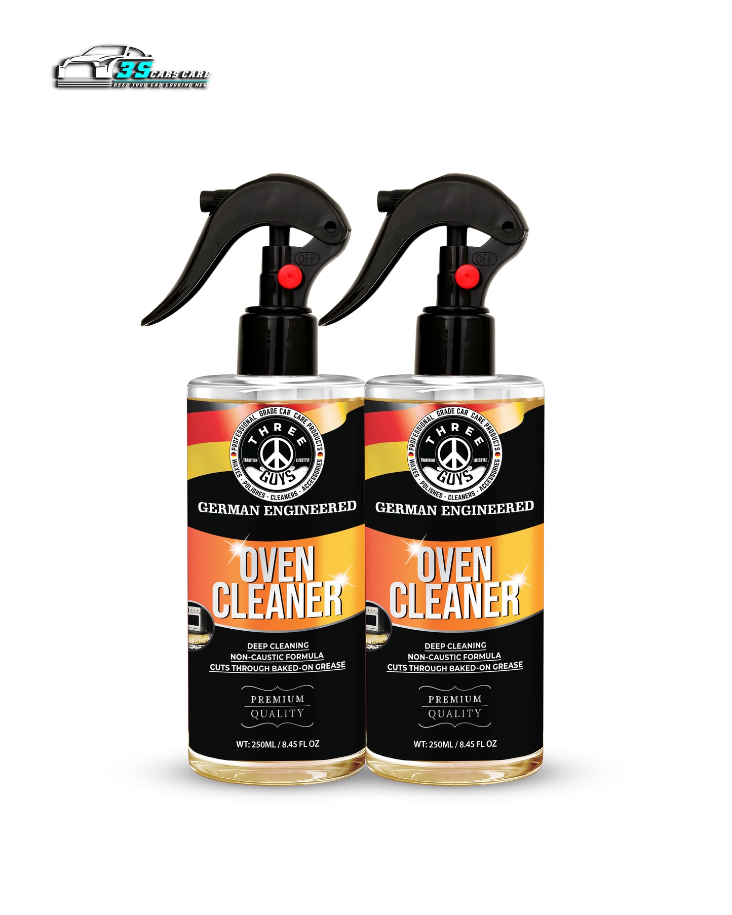 Oven Cleaner – Heavy-Duty Grease & Spill Remover | THREE GUYS - German Engineered