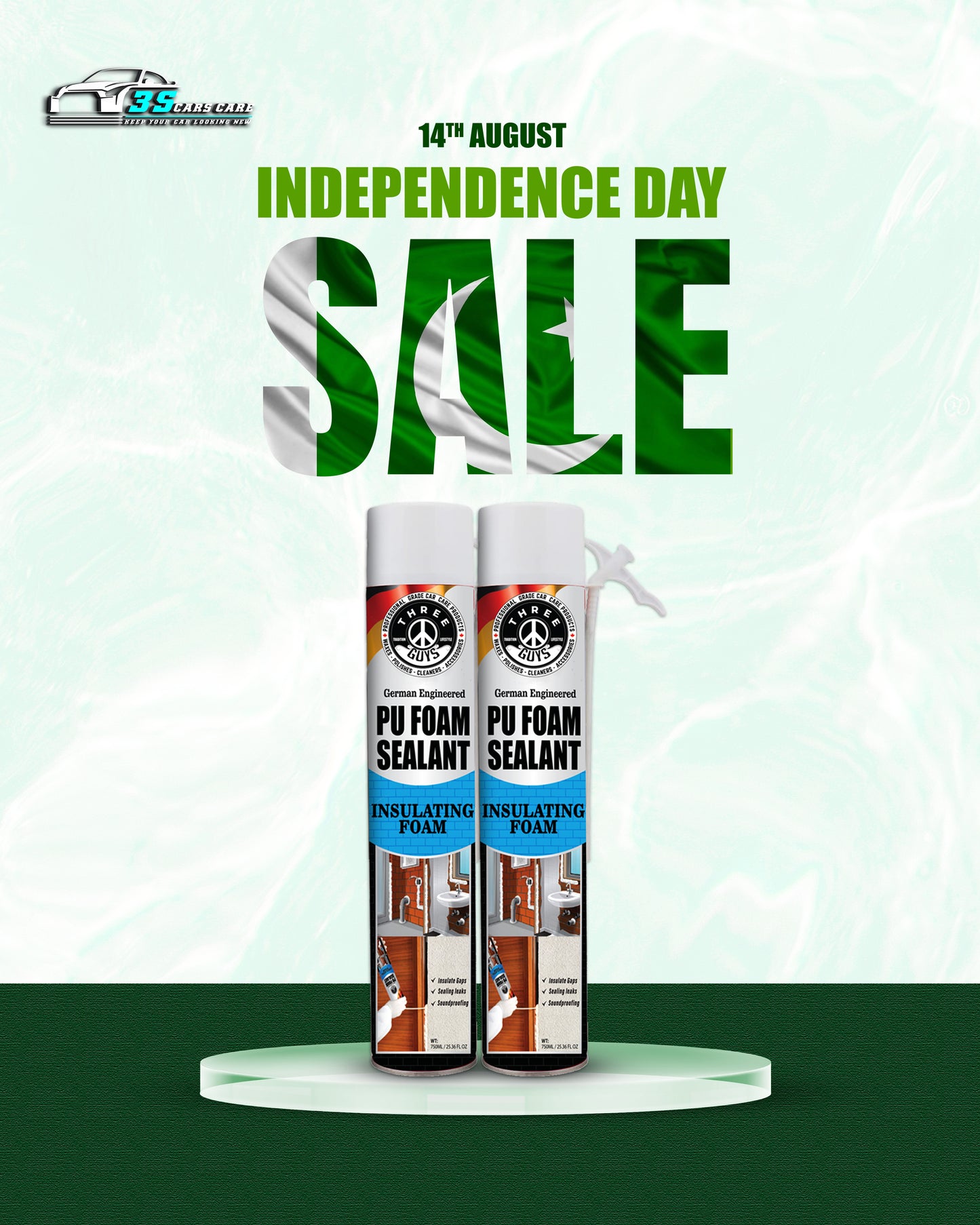 PU Foam Sealant – Insulate, Seal & Protect | THREE GUYS - German Engineered
