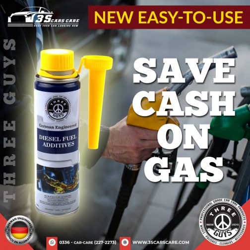 Diesel Fuel Additive | Injector Cleaner & Lubricant | Boosts Fuel Efficiency & Reduces Emissions – 320ml – THREE GUYS – German Engineered