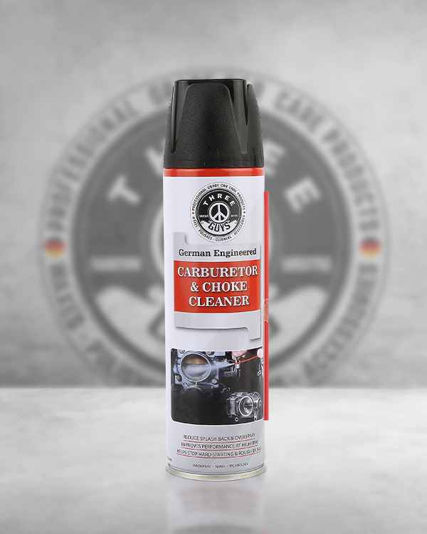 Carburetor & Choke Cleaner | Powerful Engine Cleaning Spray | THREE GUYS - German Engineered