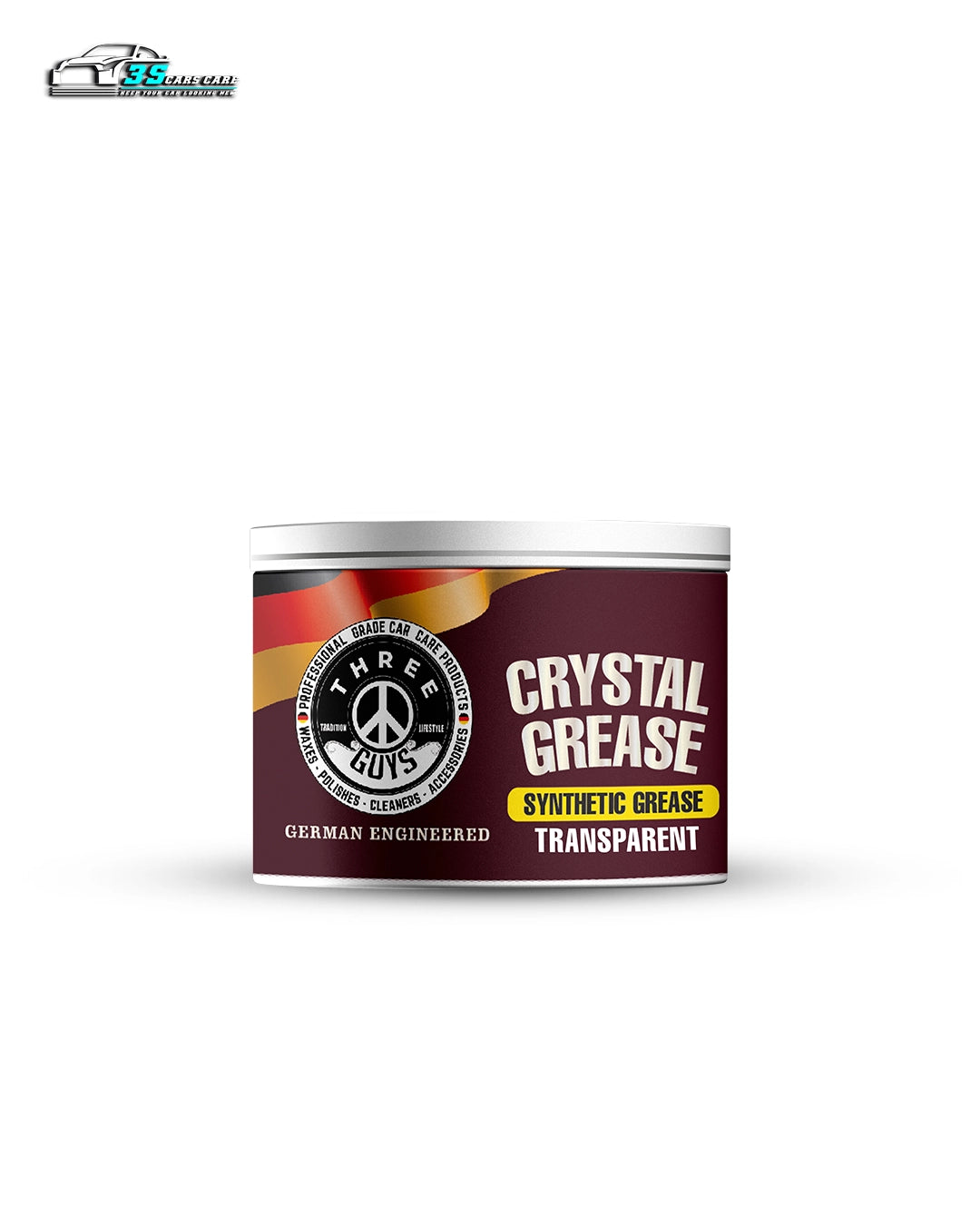 Crystal Grease – Transparent Synthetic Grade | THREE GUYS - German Engineered 100g