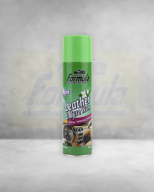 Leather & Tyre Wax - Jasmine Dashboard Polish - 300ml - FORMULA