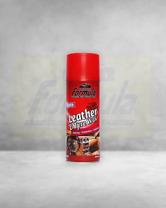 Leather & Tyre Wax - Rose - Dashboard Polish - 450ml - FORMULA