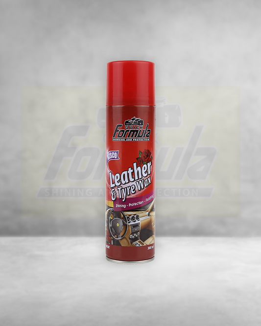 Leather & Tyre Wax - Rose | Dashboard Polish - 300ml - FORMULA