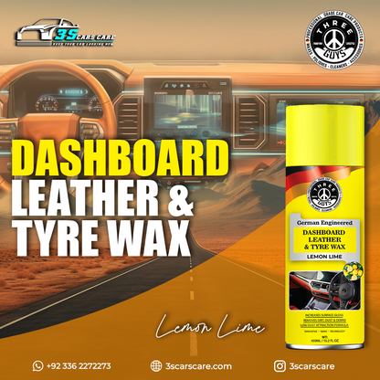 Lemon Lime - Dashboard Leather & Tyre Wax THREE GUYS