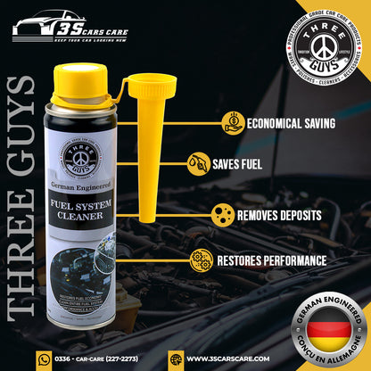 Fuel System Cleaner - 320ml - THREE GUYS (German Engineered)