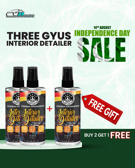 Interior Detailer – Clean. Refresh. Protect. – 250ml | THREE GUYS - German Engineered
