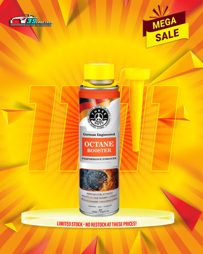 Octane Booster – 320ml – THREE GUYS - German Engineered