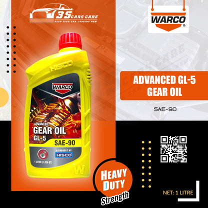 Advanced Gear Oil GL-5 (SAE-90) – 1 Litre - WARCO