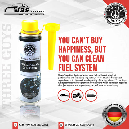 Fuel System Cleaner - 320ml - THREE GUYS (German Engineered)