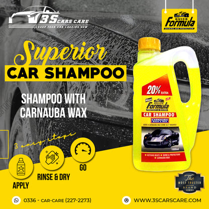 Car Shampoo - 1000ml - FORMULA HISCO