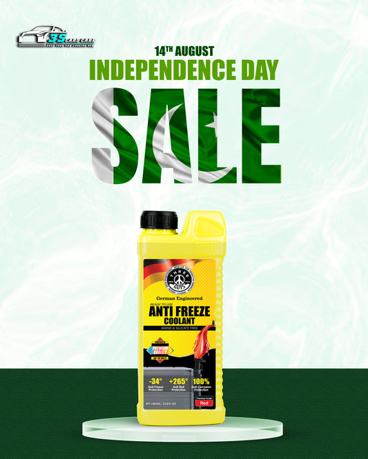 Antifreeze Coolant Red – Premium Grade | OAT Formula | THREE GUYS - German Engineered