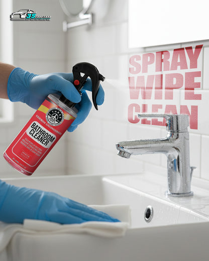 Bathroom Cleaner – Powerful Germ-Killing & Soap Scum Remover | THREE GUYS - German Engineered