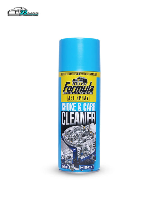 Carburetor + Choke & Parts Cleaner Spray – 450ml | High-Performance Degreaser | FORMULA