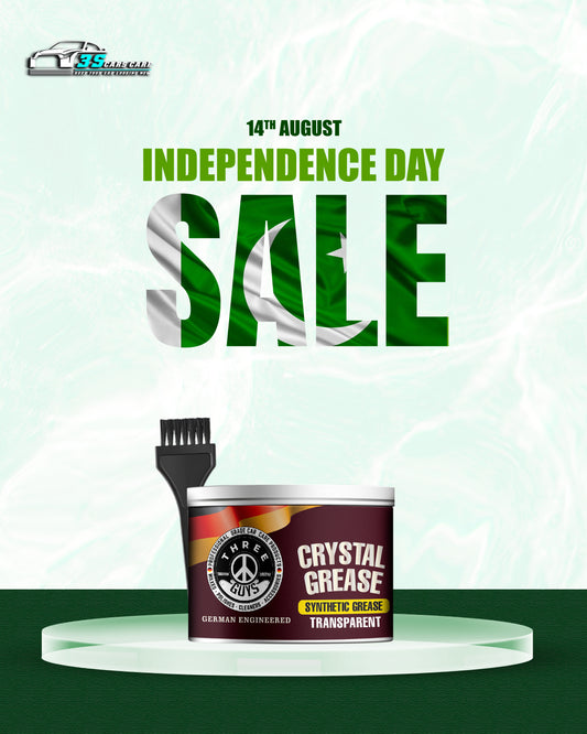 Crystal Grease – Transparent Synthetic Grade | THREE GUYS - German Engineered 100g