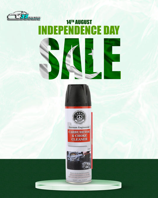 Carburetor & Choke Cleaner | Powerful Engine Cleaning Spray | THREE GUYS - German Engineered