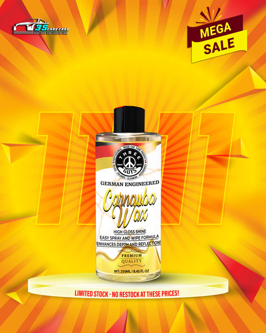 Carnauba Wax – Deep Gloss – 250g | THREE GUYS - German Engineered