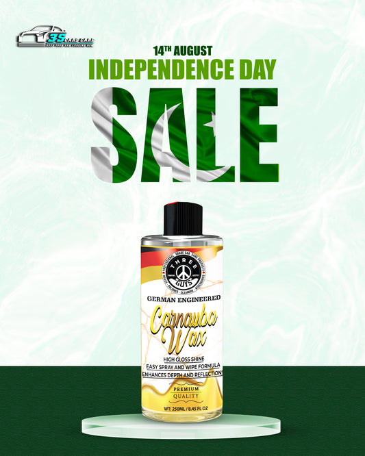 Carnauba Wax – Deep Gloss – 250g | THREE GUYS - German Engineered