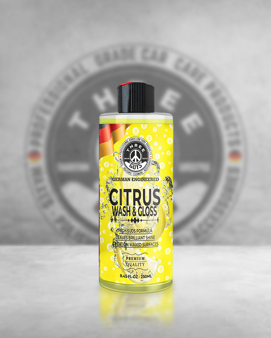 Citrus Wash & Gloss Shampoo - 250ml - THREE GUYS