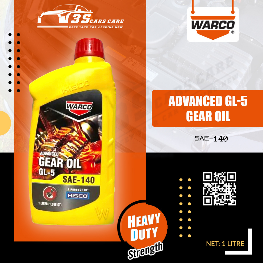 Advanced Gear Oil GL-5 (SAE-140) – 1 Litre - WARCO