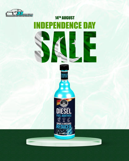 Diesel Fuel Additive – Reduces Emissions, Improves Performance & Fuel Economy – 473ml | THREE GUYS – German Engineered